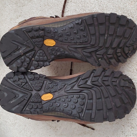 Merrell Siren Mid Leather Brown Waterproof Hiking Boots - Picture 5 of 5